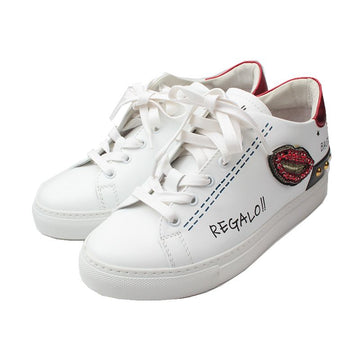 Other Brand aF Regalo White Applique Sneakers 37.5 141367005