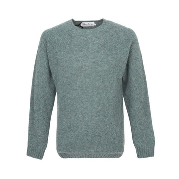 HARLEY OF SCOTLAND Men's Shaggy Knit M3834 7 Verdigris 141369324 [P]