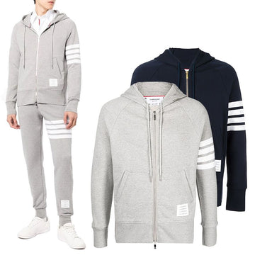 THOM BROWNE Hoodie mit Schrägband MJT022H 141399410