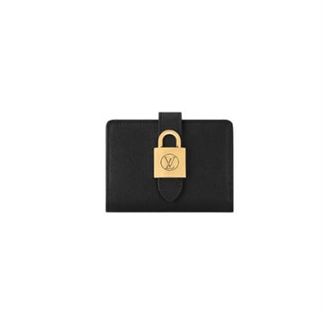 Louis Vuitton Low-Key Compact Wallet Black 141428803 [P]