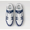 Louis Vuitton Trainer Sneakers Blue 1A9JG 141428811 [P]