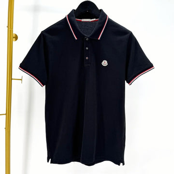 MONCLER モンクレール 半袖 PK カラーティーシャツ ブラック 141429017
