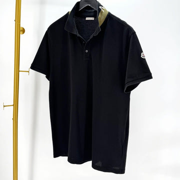MONCLER モンクレール 半袖 PK カラティ Tシャツ ブラック 141429027