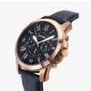 FOSSIL グラント クロノグラフ メンズ レザーウォッチ FS4835 144732216 [P]