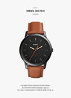 FOSSIL Minimalist Slim Herrenlederuhr FS5305 147440826 [P]