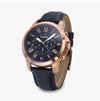 FOSSIL グラント クロノグラフ メンズ レザーウォッチ FS4835 144732216 [P]