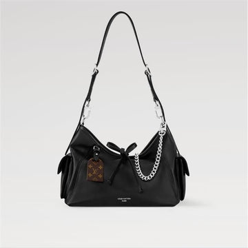 Louis Vuitton Carryall Cargo Vibe PM Black M24861 141440545 [P]