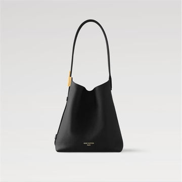 LOUIS VUITTON Loewe Hobo PM Schwarz 141440546 [P]
