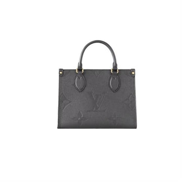 LOUIS VUITTON On-The-Go PM Shimmery Black 141440558 [P]
