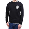 BALMAIN W8H 6313 M270B 176 gesticktes Logo Strickoberteil 141451564 [P]