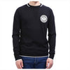 BALMAIN W8H 6313 M270B 176 gesticktes Logo Strickoberteil 141451564 [P]