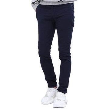 BALMAIN W8H 5206 T396 159 ネイビージーンズスリムパンツ 141451568