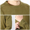 Balmain W7H 6131 J928 147 Khaki Biker Sweatshirt 141451571 [P]