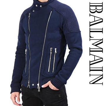 BALMAIN バイカー ダブル ジップ ジャケット 159 141451590