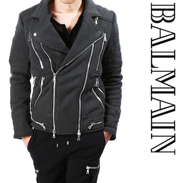 BALMAIN ダブルジッパー バイカー ジャケット 149 14500234 141451591