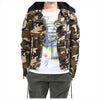 BALMAIN W4HJ294C670 187 Camouflage Biker Hoodie 141451596 [P]