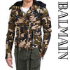 BALMAIN W4HJ294C670 187 Camouflage Biker Hoodie 141451596 [P]