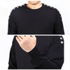 Balmain Shoulder Button Knit 141451609 [P]