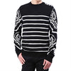 Balmain S8H 6176 M209 176 Stripe Pullover Knit 141451614 [P]