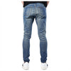 BALMAIN S7H 9000 T021 155 Damage Washed Jeans Skinny Fit 141451618 [P]