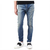 BALMAIN S7H 9000 T021 155 Damage Washed Jeans Skinny Fit 141451618 [P]