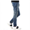 BALMAIN S7H 9000 T021 155 Damage Washed Jeans Skinny Fit 141451618 [P]
