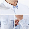 BALMAIN S7H 1110 T058 150 Blusciel Pocket Shirt 141451619 [P]