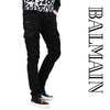 BALMAIN ワックスコーティング カーゴ バイカーパンツ 176 141451624 [P]