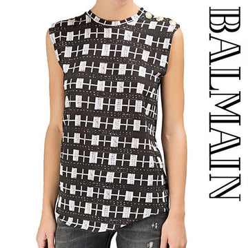 BALMAIN Shawl mit goldenen Knöpfen 141451724