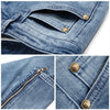 BALMAIN ブルーウォッシュバイカーパンツ C3011 224N 5645 141451761 [P]
