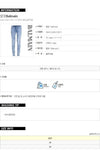 BALMAIN ブルーウォッシュバイカーパンツ C3011 224N 5645 141451761 [P]