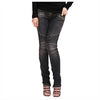BALMAIN Washed Denim Biker Shorts für Damen 5357 181N C0100 141451807 [P]