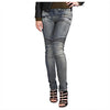 BALMAIN Frauen Hochfluss Jeans Bikerhose 5356 166N C3011 141451841 [P]