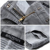 Balmain Grey Biker Pants 5140 139N C4515 141451945 [P]
