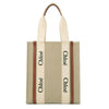 Chloe Woody Logo Tote Bag Sepia Brown 27S 72772492 [P]
