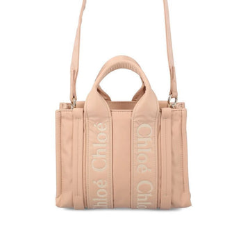 CHLOE Woody Small Tote Bag Rose Dust 6K7 72772491