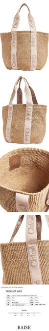 Chloe Logo Strap Woody Large Basket Bag 26Y 72772489 [P]