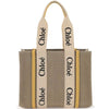 CHLOE ウッディ ミディアム トートバッグ ハニゴールド CHC22AS383I26 746 72772485 [P]