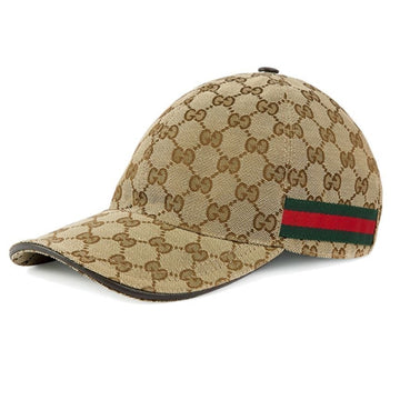 GUCCI GGシュプリームシグネチャーキャップベージュ 200035 KQWBG 9791 56425661