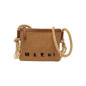 MARNI Logo Rafia Schulter-/Crossbodytasche P3860 00M50 72772428