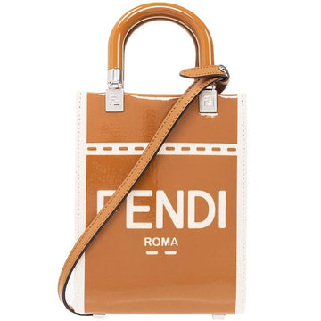 Fendi Sunshine Logo Mini Crossbody Bag Caramel 8BS051 ANT7 F1LG2 52956383