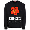 KENZO Blumenlogo Strick schwarz 5PU380 3LC 99J 58155914 [P]