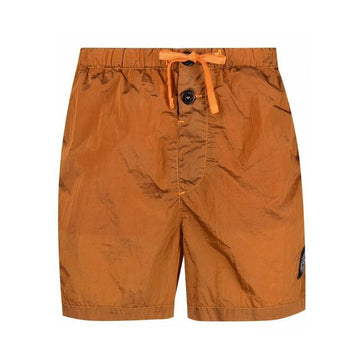 STONE ISLAND ストーン ロゴ スイム ショートパンツ ダークオレンジ 7615B0643 V0032 52953001