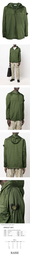 STONE ISLAND Anorak-Hoodie-Jacke Khaki V0058 52912350 [P]