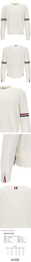 THOM BROWNE ミラノストライプスリーブニットMKA326A Y3001 100 55595603 [P]