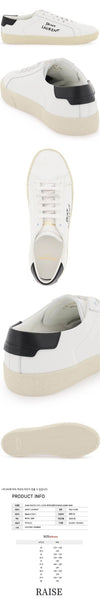 Saint Laurent Women's Logo Embroidered Sneakers 610649 AABEE 9061 68302204 [P]