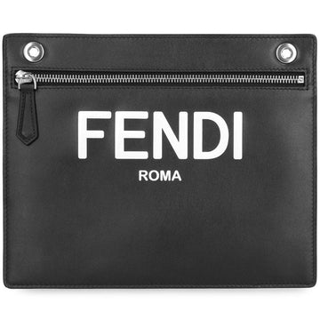 FENDI Jacquard FF Logo Pocket Clutch Bag 7AR985 AHUF F1GMN 55595598