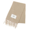 Maison Kitsune Logo Alpaca Fringe Scarf LM06206WA0022 P255 68284138 [P]
