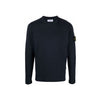 STONE ISLAND ストーンワッペンラウンドニットネイビー V0020 52683344 [P]