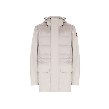 Canada Goose Breton Coat Padded Jacket Beige Gray 2215M 432 57688042